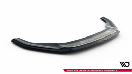 Cup Spoilerlippe Front Ansatz V.2 passend für VW GOLF 7 GTI FACELIFT schwarz Hochglanz