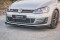 Cup Spoilerlippe Front Ansatz V.2 für VW Golf 7 GTI  schwarz Hochglanz