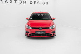 Cup Spoilerlippe Front Ansatz V.1 für VW Golf R /...