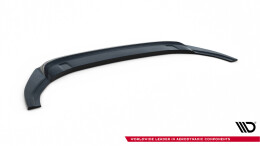 Cup Spoilerlippe Front Ansatz V.2 für VW Golf 7 R / R-Line schwarz Hochglanz