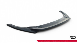 Cup Spoilerlippe Front Ansatz V.2 passend für VW Golf 7 R / R-Line schwarz Hochglanz