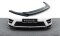 Cup Spoilerlippe Front Ansatz V.2 passend für VW Golf 7 R / R-Line schwarz Hochglanz