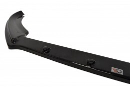 Street+ Spoilerlippe Front Ansatz V.1 passend für VW Jetta 6 schwarz Hochglanz