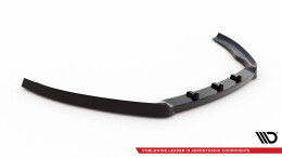 Cup Spoilerlippe Front Ansatz V.1 passend für VW Passat B7 schwarz Hochglanz