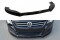 Cup Spoilerlippe Front Ansatz V.1 passend für VW PASSAT CC vor Facelift, STANDARD STOßSTANGE schwarz Hochglanz