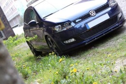 Cup Spoilerlippe Front Ansatz für VW POLO MKV...
