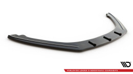 Cup Spoilerlippe Front Ansatz passend für VW SCIROCCO schwarz Hochglanz