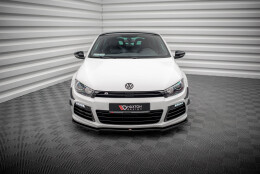 Cup Spoilerlippe Front Ansatz VW SCIROCCO R ver2 schwarz...