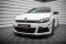 Cup Spoilerlippe Front Ansatz passend für VW SCIROCCO R ver2 schwarz Hochglanz