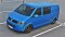 Cup Spoilerlippe Front Ansatz für VW T5 FL ver.2 schwarz Hochglanz