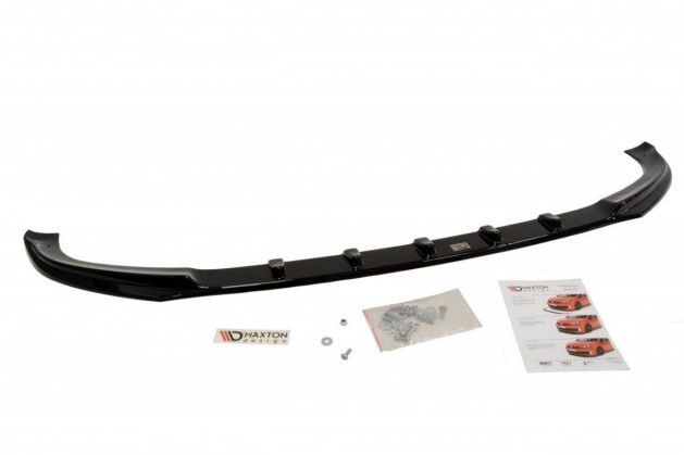 Cup Spoilerlippe Front Ansatz passend für VW T5 (vor Facelift) schwarz Hochglanz