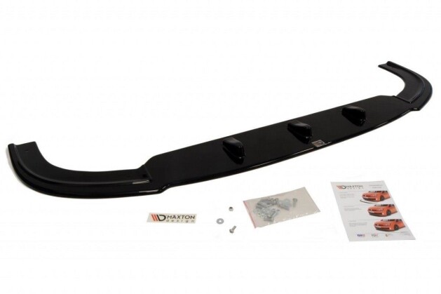 Cup Spoilerlippe Front Ansatz passend für VW T5 SPORTLINE schwarz Hochglanz
