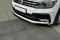 Cup Spoilerlippe Front Ansatz passend für Vw Tiguan Mk2 R-Line schwarz Hochglanz