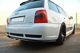 Cup Diffusor Heck Ansatz passend für AUDI RS4 B5 DTM LOOK schwarz Hochglanz