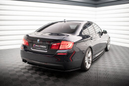 Cup Diffusor Heck Ansatz BMW 5er F10 M Paket schwarz...