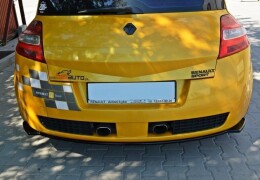 Cup Diffusor Heck Ansatz RENAULT MEGANE II RS schwarz...