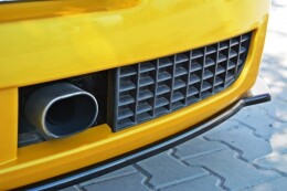 Cup Diffusor Heck Ansatz passend für RENAULT MEGANE II RS schwarz matt