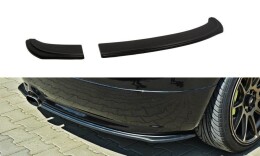 Mittlerer Cup Diffusor Heck Ansatz passend für Skoda Fabia RS Mk1 schwarz Hochglanz