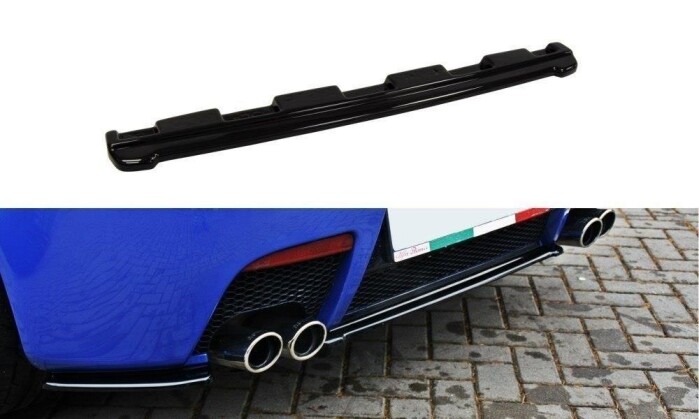 Hinten Splitter ALFA ROMEO 147 GTA  schwarz Hochglanz