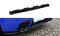 Hinten Splitter ALFA ROMEO 147 GTA  schwarz Hochglanz