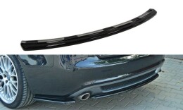 Mittlerer Cup Diffusor Heck Ansatz passend für AUDI A5 S-LINE schwarz Hochglanz