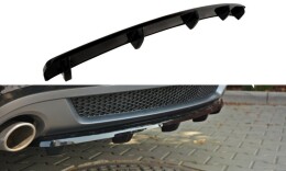Mittlerer Cup Diffusor Heck Ansatz passend für AUDI A5 S-LINE DTM LOOK schwarz Hochglanz