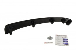 Mittlerer Cup Diffusor Heck Ansatz passend für AUDI A5 S-LINE Facelift DTM LOOK schwarz Hochglanz