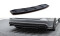 Mittlerer Cup Diffusor Heck Ansatz passend für Audi A6 / A6 C7 S-line/ S6 C7 Facelift schwarz Hochglanz