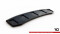 Mittlerer Cup Diffusor Heck Ansatz passend für Audi A6 / A6 C7 S-line/ S6 C7 Facelift schwarz Hochglanz