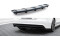 Mittlerer Cup Diffusor Heck Ansatz passend für im DTM LOOK Audi A7 S-Line C7 Facelift schwarz Hochglanz