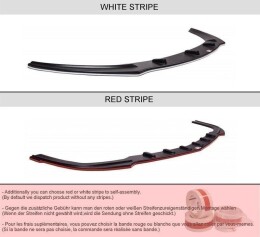 Mittlerer Cup Diffusor Heck Ansatz DTM Look für Audi RS7 Facelift Carbon Look