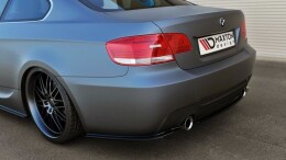 Heckansatz BMW 3er E92 M Paket schwarz Hochglanz