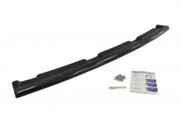 Mittlerer Cup Diffusor Heck Ansatz passend für BMW 4er Coupe / Gran Coupe / Cabrio M-Paket F32 / F36 / F33 schwarz Hochglanz