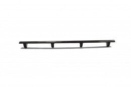 Mittlerer Cup Diffusor Heck Ansatz passend für BMW 4er Coupe / Gran Coupe / Cabrio M-Paket F32 / F36 / F33 im DTM LOOK schwarz Hochglanz