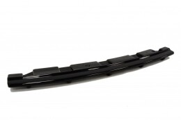 Mittlerer Cup Diffusor Heck Ansatz passend für BMW 5er F11 M Paket (mit zwei Doppel Endstücken) schwarz Hochglanz