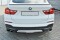 Mittlerer Cup Diffusor Heck Ansatz für BMW X4 M Paket  schwarz matt