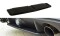Mittlerer Cup Diffusor Heck Ansatz passend für Ford Focus RS Mk3 schwarz Hochglanz