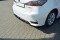 Mittlerer Cup Diffusor Heck Ansatz passend für Lexus CT Mk1 Facelift schwarz Hochglanz