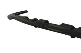 Street+ Mittlerer Diffusor Heck Ansatz passend für Lexus CT Mk1 FL RACE schwarz Hochglanz