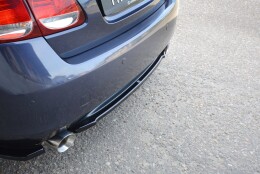 Mittlerer Cup Diffusor Heck Ansatz passend für LEXUS GS MK.3 schwarz Hochglanz