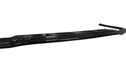 Mittlerer Cup Diffusor Heck Ansatz passend für Lexus IS Mk3 H schwarz Hochglanz