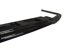 Mittlerer Cup Diffusor Heck Ansatz passend für Lexus IS Mk3 H schwarz Hochglanz