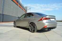 Mittlerer Cup Diffusor Heck Ansatz DTM Look passend für Lexus IS Mk3 T DTM LOOK Carbon Look