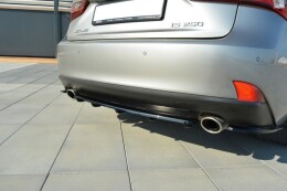 Mittlerer Cup Diffusor Heck Ansatz für Lexus IS Mk3 T DTM LOOK Carbon Look