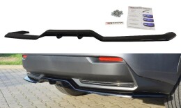 Mittlerer Cup Diffusor Heck Ansatz passend für Lexus NX Mk1 H DTM LOOK schwarz Hochglanz
