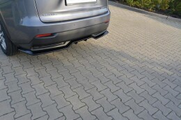 Mittlerer Cup Diffusor Heck Ansatz passend für Lexus NX Mk1 H DTM LOOK schwarz Hochglanz