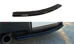 Mittlerer Cup Diffusor Heck Ansatz passend für MAZDA 3 MPS MK1 PREFACE US-Spec Version schwarz Hochglanz