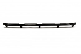 Mittlerer Cup Diffusor Heck Ansatz passend für MERCEDES CLS C218 DTM LOOK AMG LINE schwarz Hochglanz