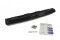 Mittlerer Cup Diffusor Heck Ansatz passend für Mitsubishi Lancer Evo X im DTM LOOK schwarz Hochglanz