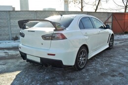 Cup Diffusor Heck Ansatz Mitsubishi Lancer Evo X im DTM...